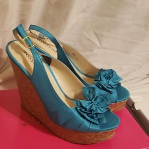New wedge heels